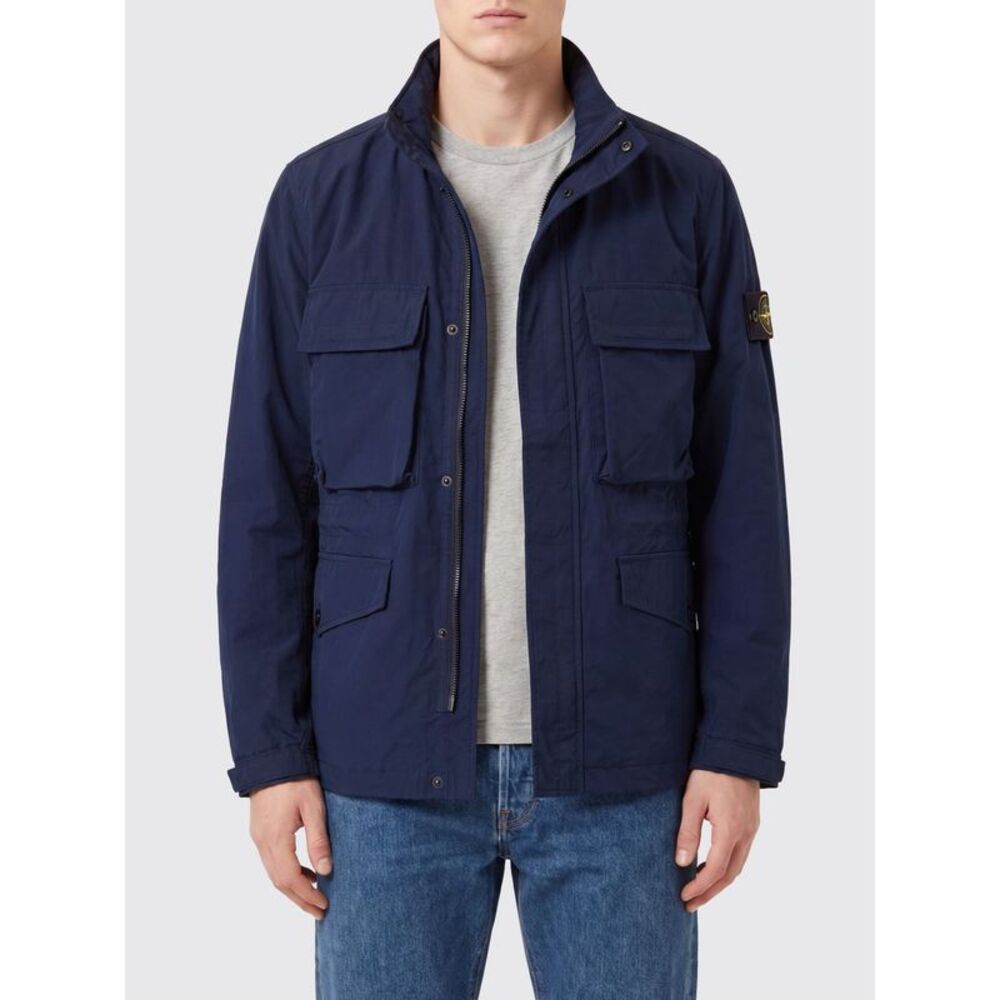 Stone Island Jacket Men Blue